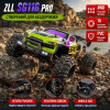 Машинка на радиоуправлении ZLL SG116 PRO 1:16 Green/Purple — RC монстр-трак 4WD с полностью пропорциональным управлением, скоростью до 40 км/ч, до 30 минут работы и дальностью управления до 150 м